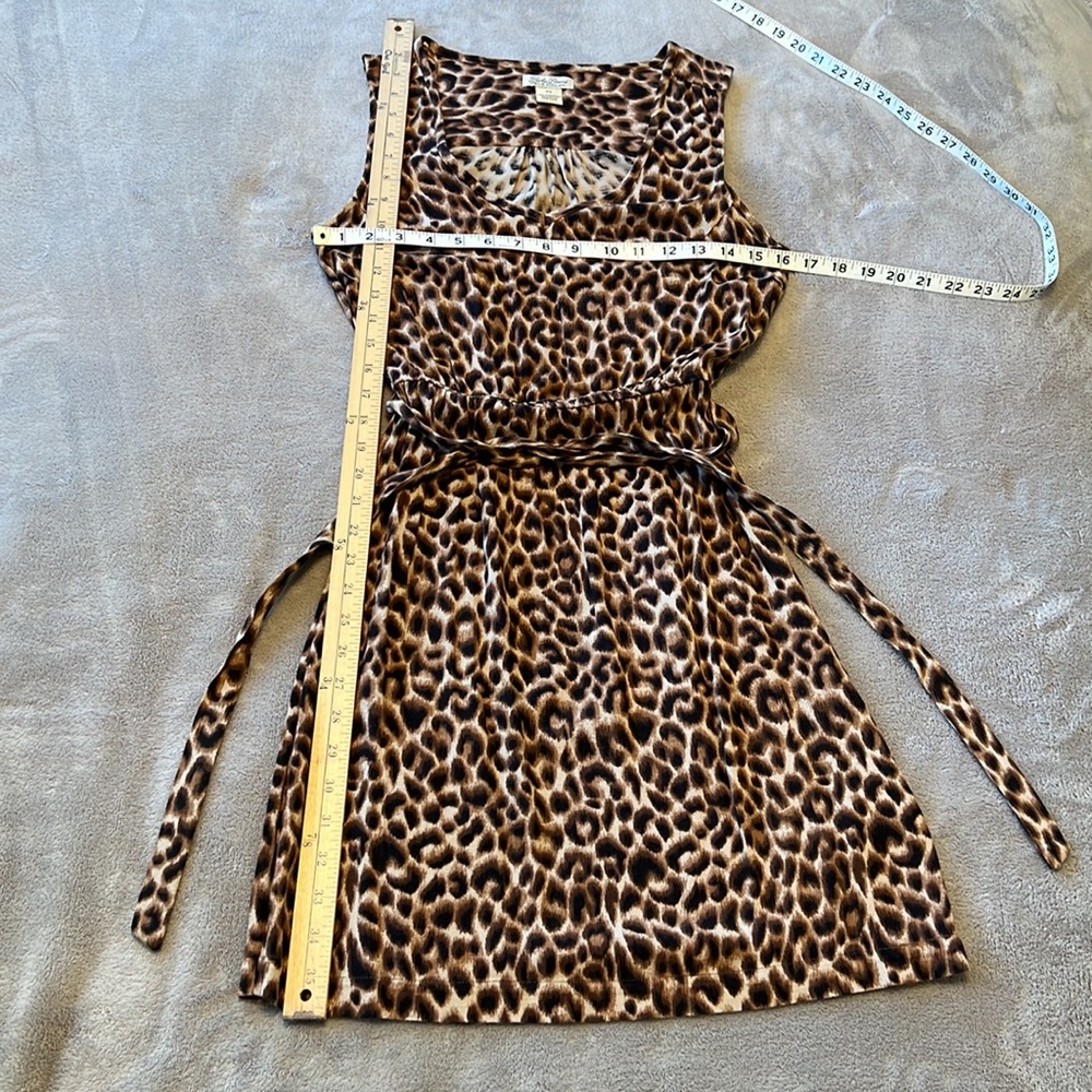 Lucky Brand Leopard Print Sleeveless Dress - Picture 12 of 15